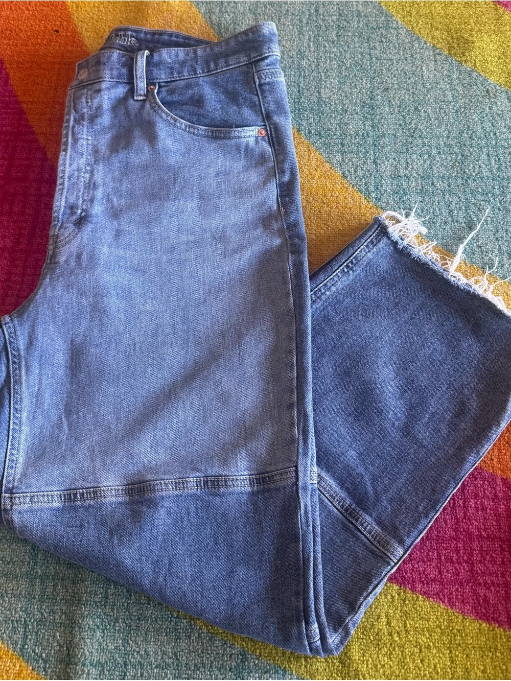 wild fable Men’s Bootcut Jeans in Medium Blue